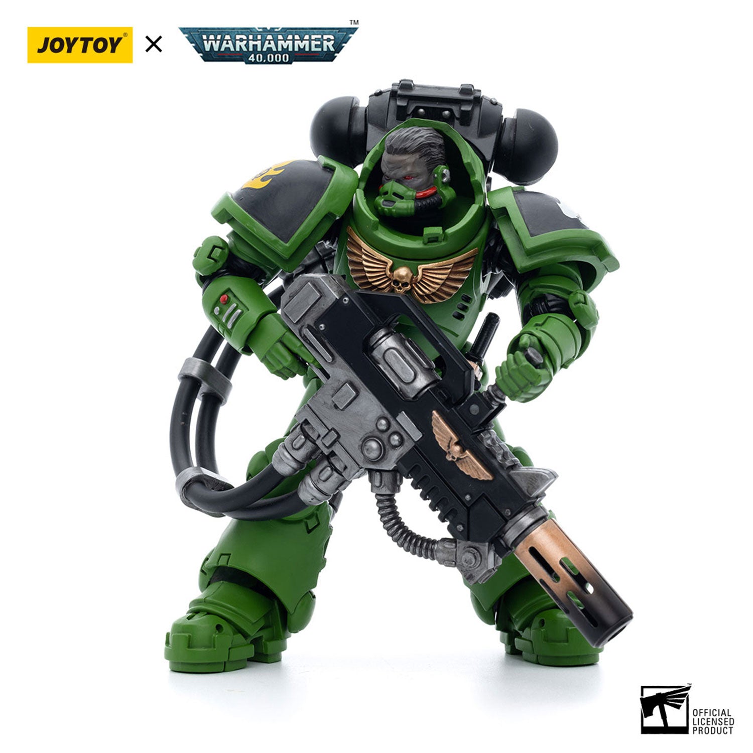 JOYTOY Warhammer 40K Salamanders Eradicators Brother T'Kren figure