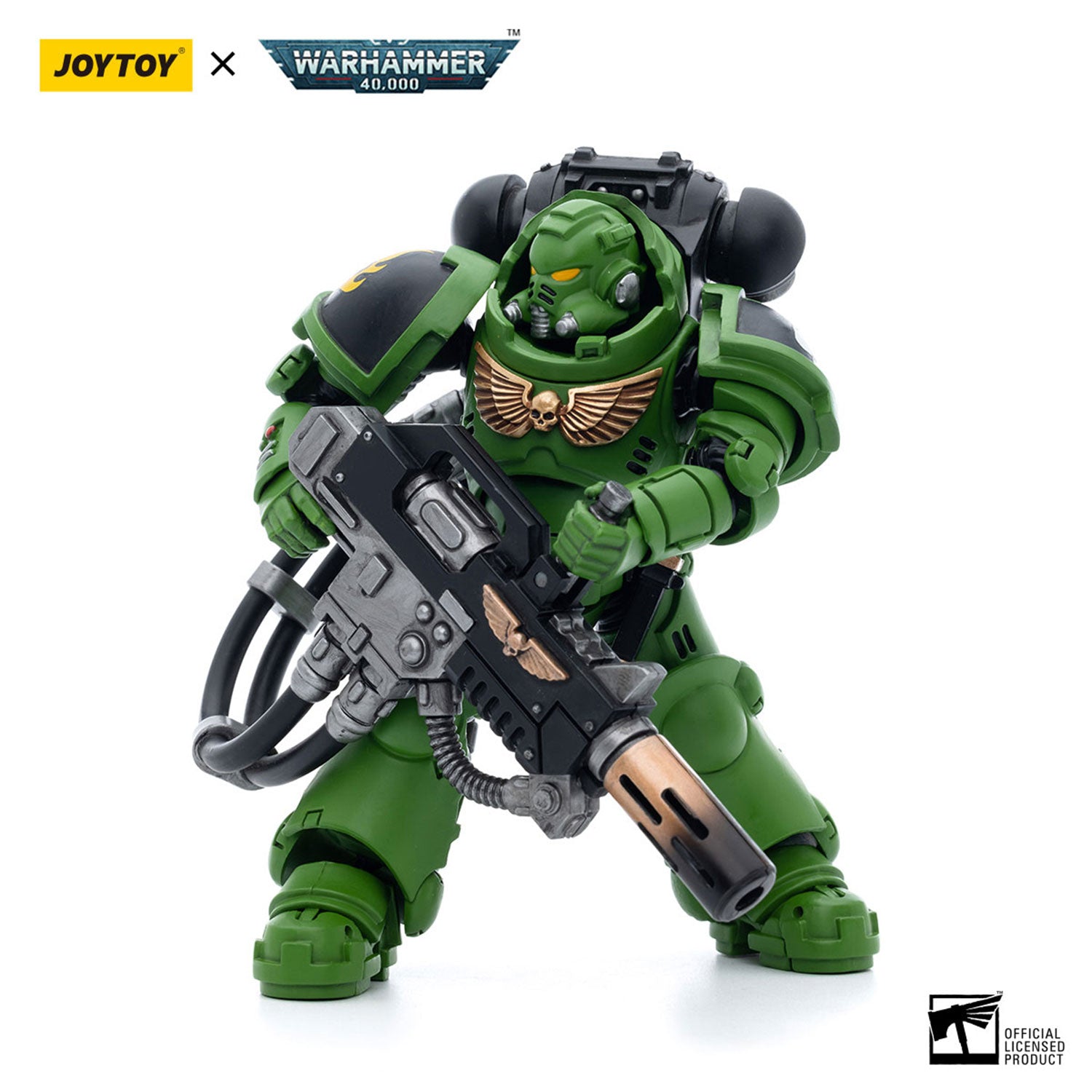 JOYTOY Warhammer 40K Salamanders Eradicators Brother T'Kren figure