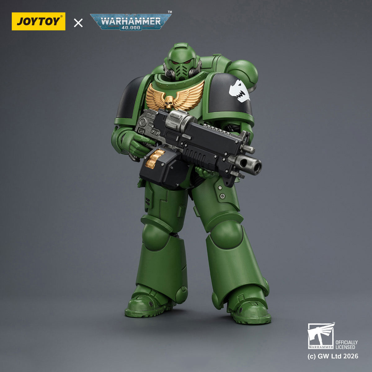 JOYTOY Warhammer 40K Salamanders Intercessor figure