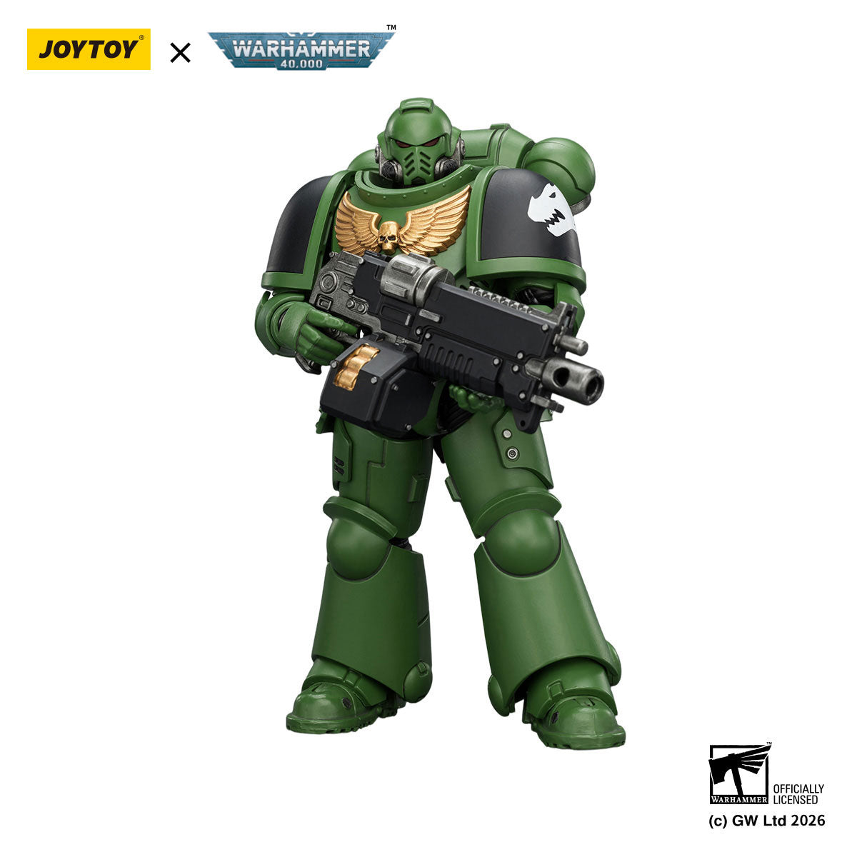 JOYTOY Warhammer 40K Salamanders Intercessor figure