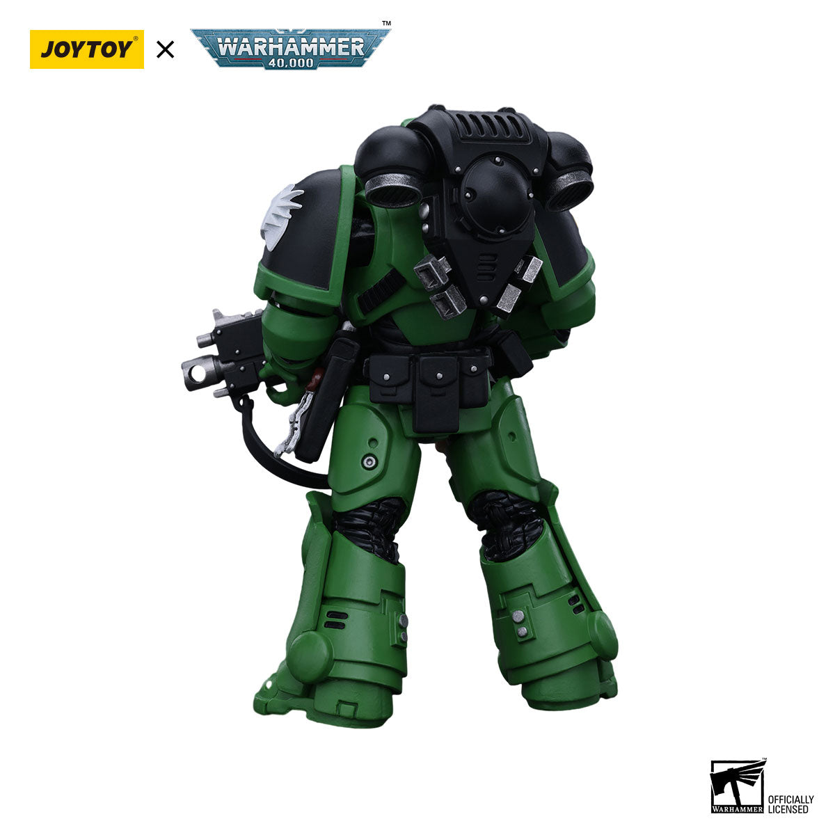 JOYTOY Warhammer 40K Salamanders Intercessors Brother Haecule figure