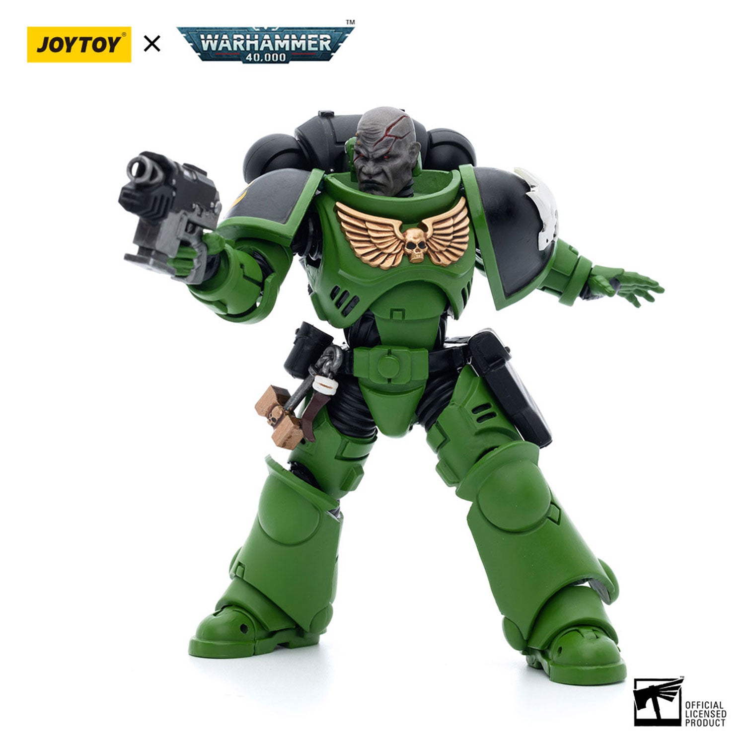 JOYTOY Warhammer 40K Salamanders Intercessors Brother Tol'vak figure