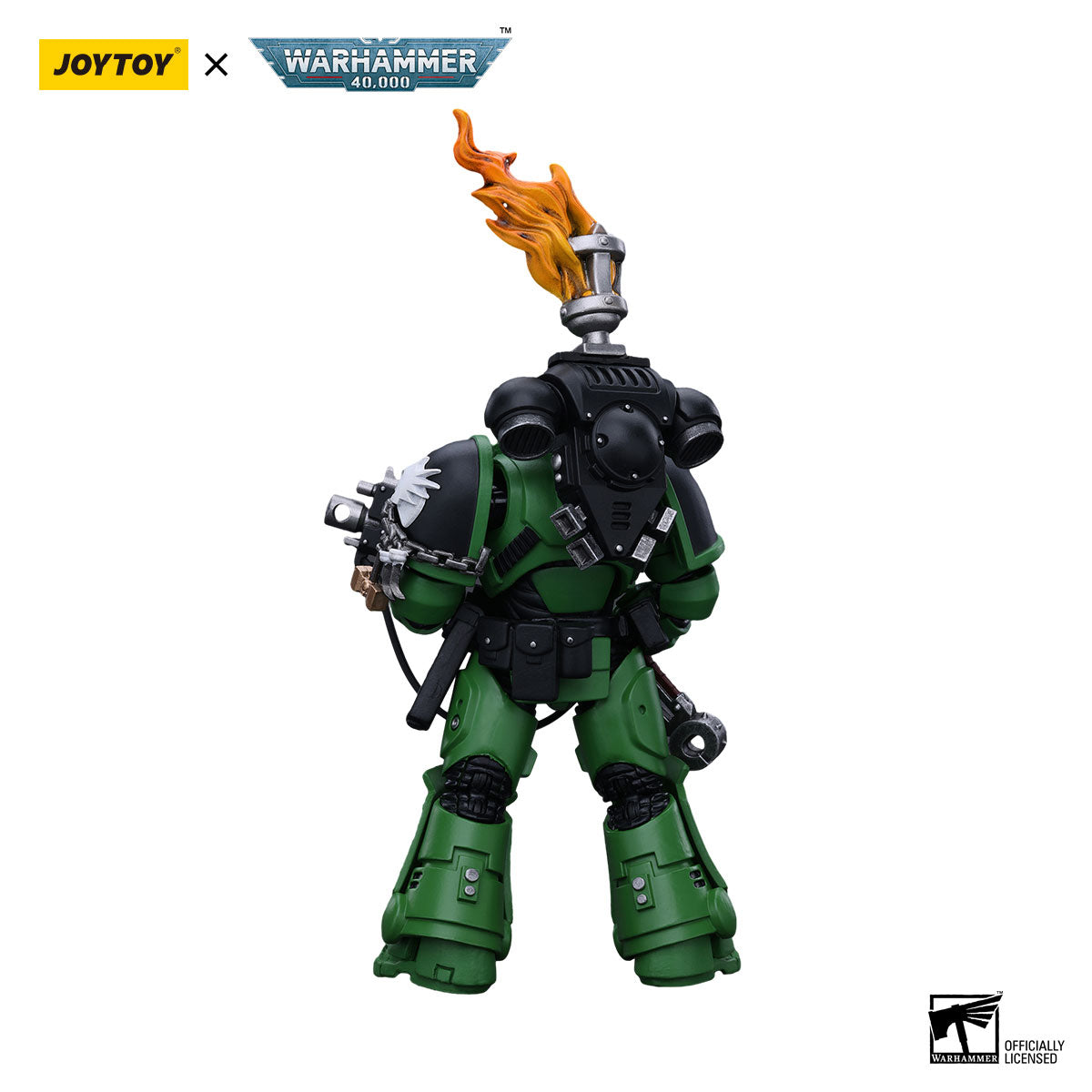 JOYTOY Warhammer 40K Salamanders Intercessors Sergeant Tsek'gan figure