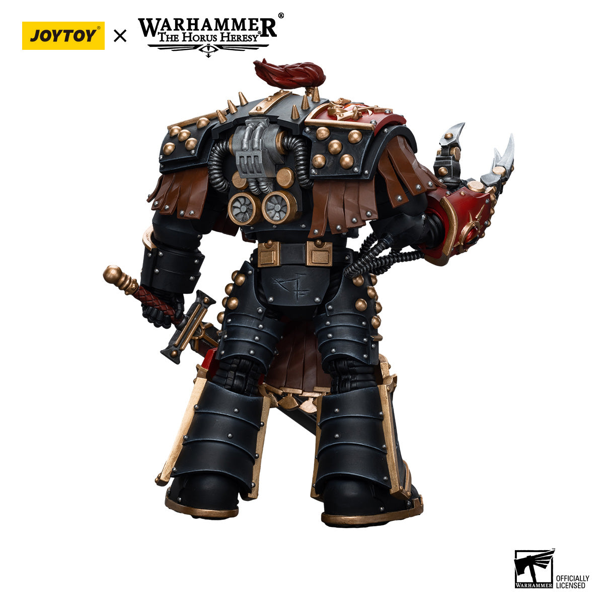 JOYTOY Horus Heresy Sons of Horus Ezekyle Abaddon First Captain of the XVIth Legion figure