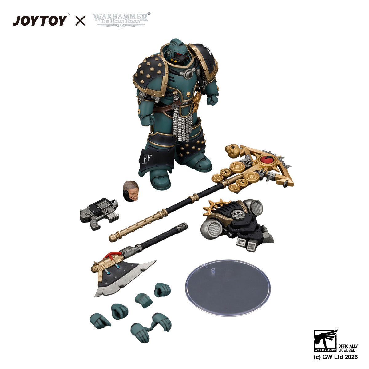JOYTOY Horus Heresy Sons of Horus Herald Consul figure