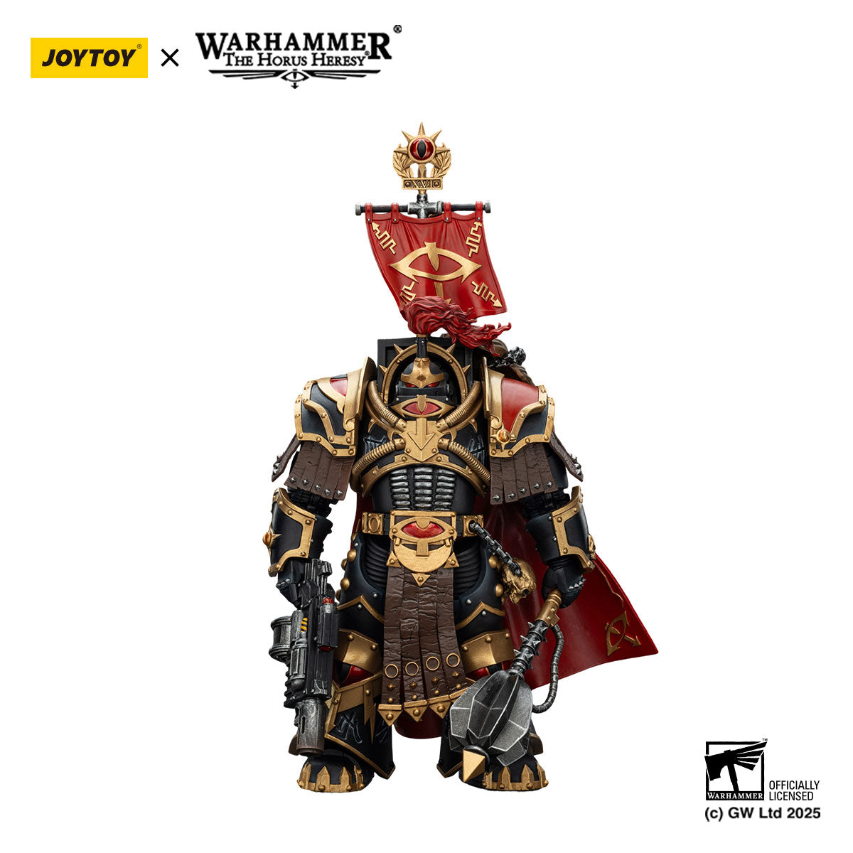 JOYTOY Horus Heresy Sons of Horus Legion Cataphractii Praetor figure