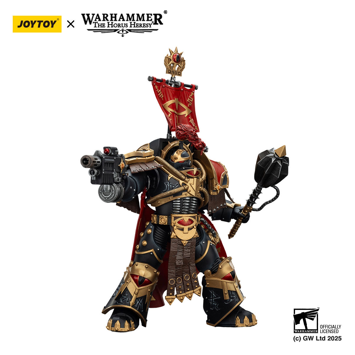 JOYTOY Horus Heresy Sons of Horus Legion Cataphractii Praetor figure