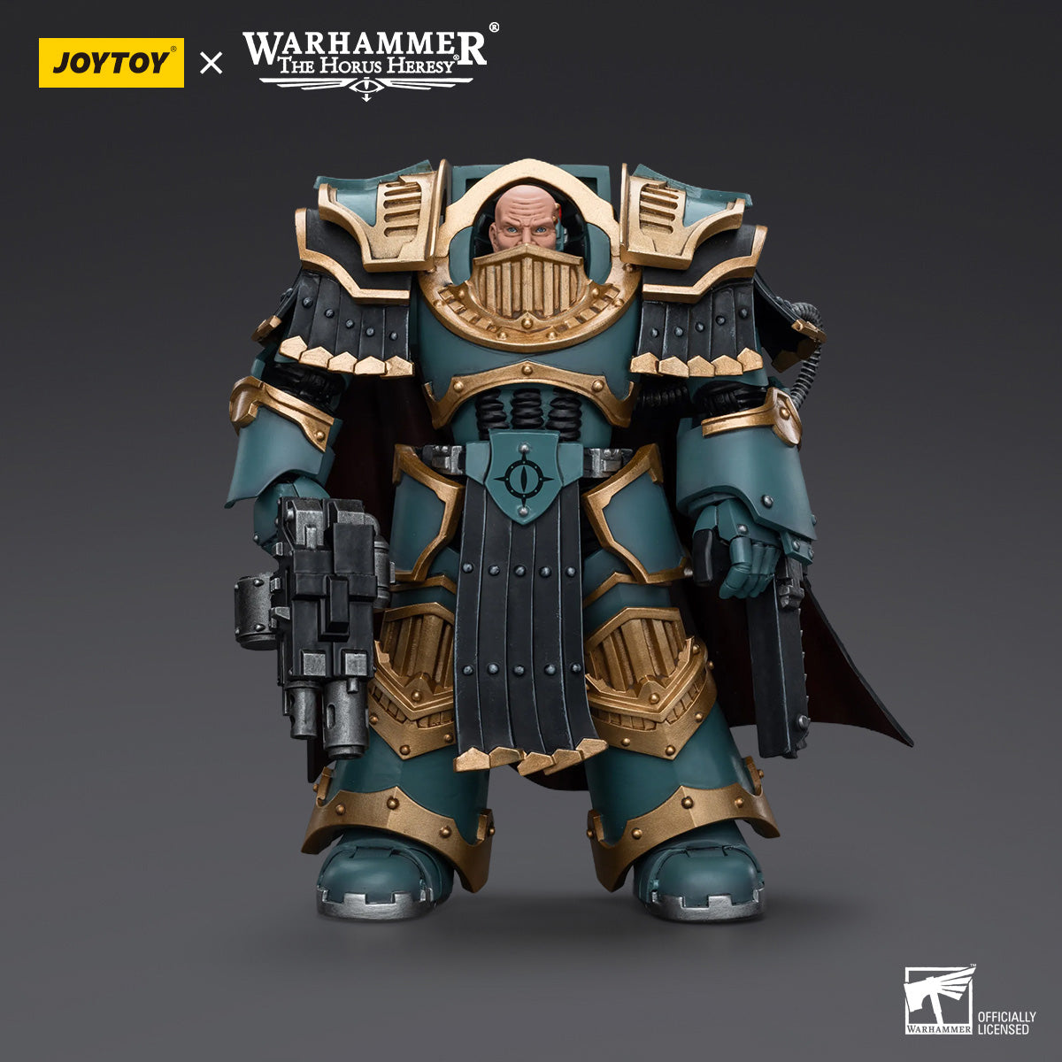 JOYTOY Horus Heresy Sons of Horus Legion Praetor in Cataphractii Terminator Armour figure
