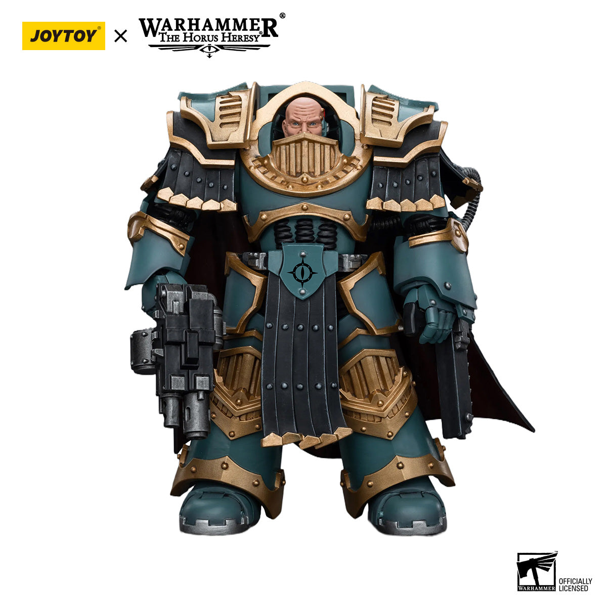 JOYTOY Horus Heresy Sons of Horus Legion Praetor in Cataphractii Terminator Armour figure