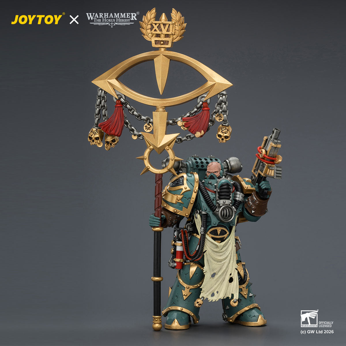 JOYTOY Horus Heresy Sons of Horus Maloghurst the Twisted figure