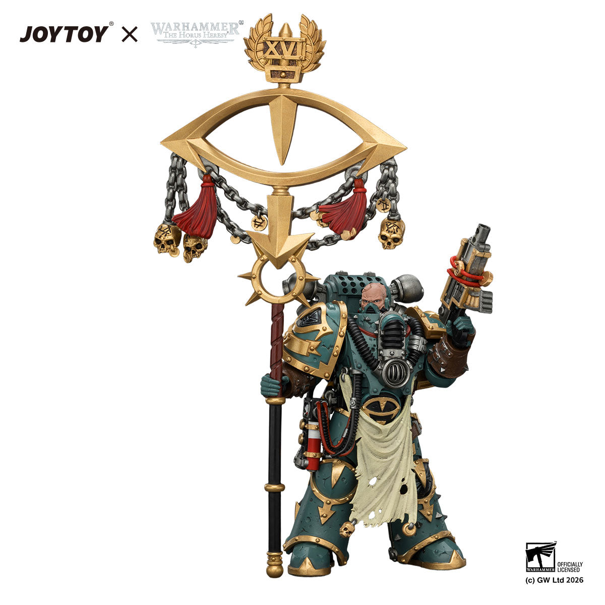 JOYTOY Horus Heresy Sons of Horus Maloghurst the Twisted figure