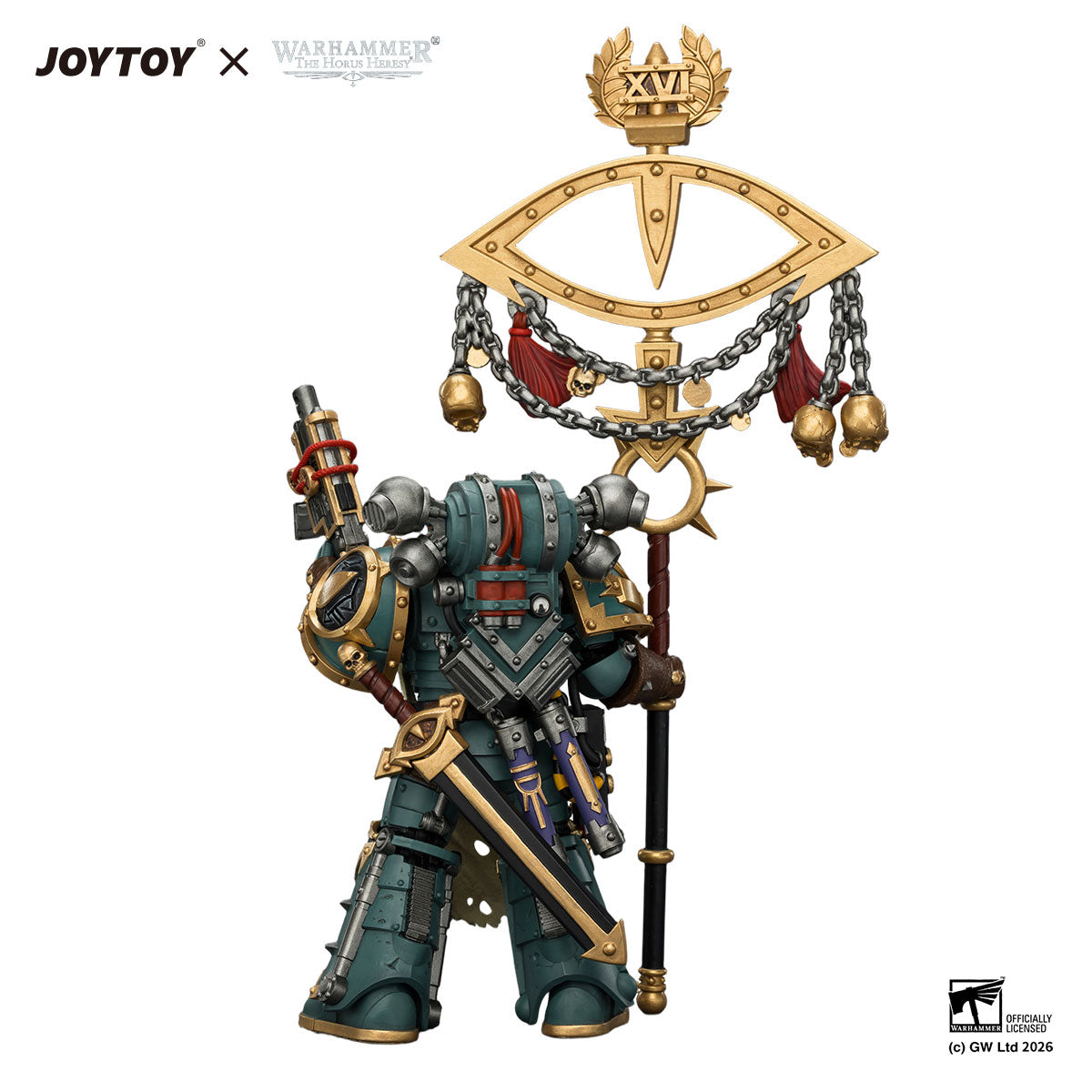JOYTOY Horus Heresy Sons of Horus Maloghurst the Twisted figure