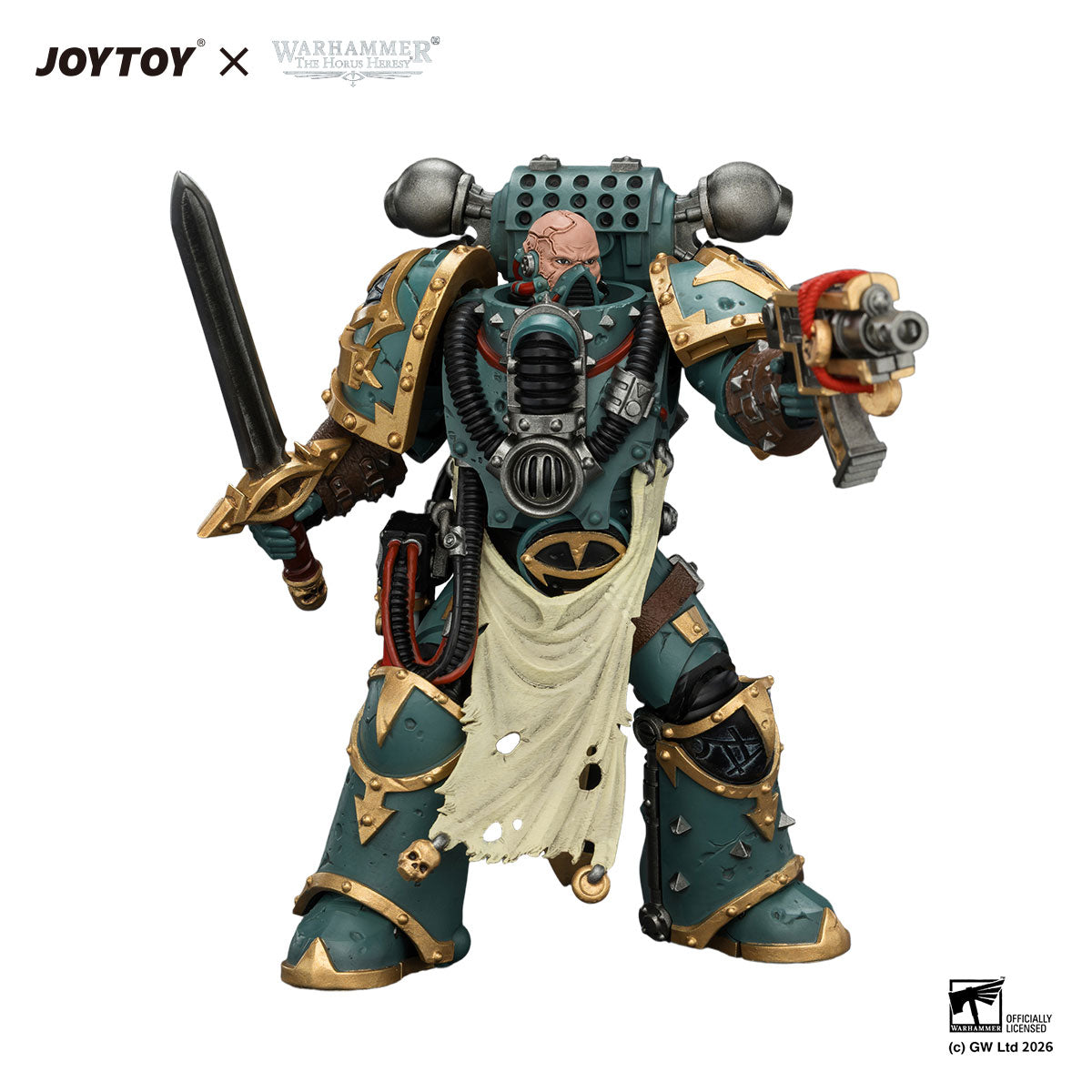 JOYTOY Horus Heresy Sons of Horus Maloghurst the Twisted figure