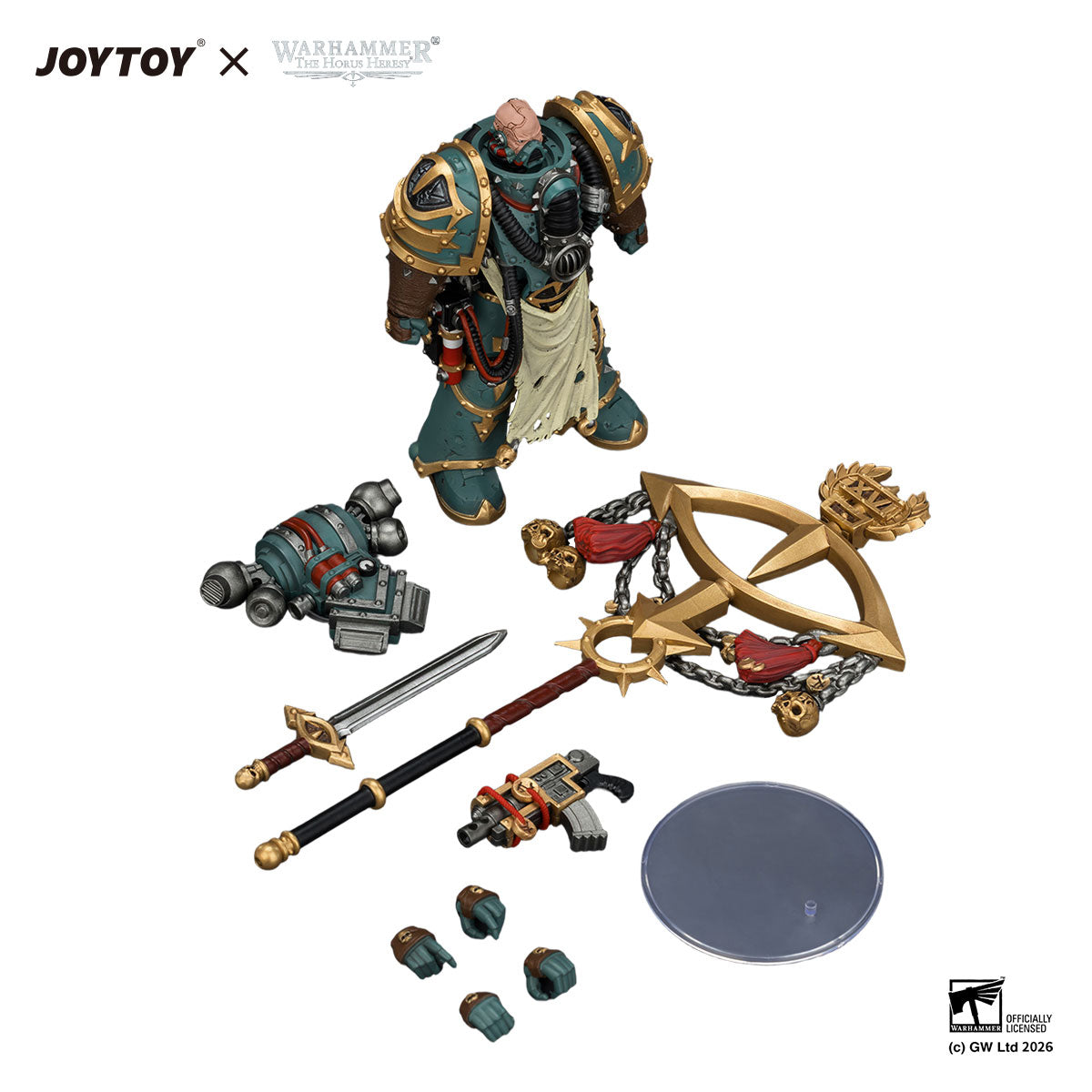 JOYTOY Horus Heresy Sons of Horus Maloghurst the Twisted figure