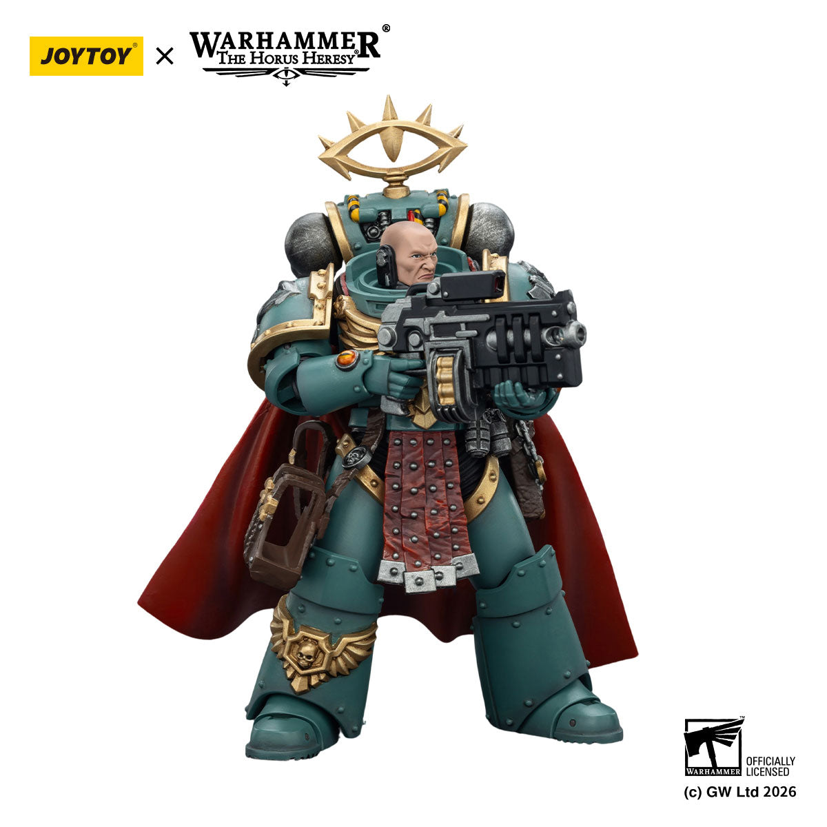 JOYTOY Horus Heresy Sons of Horus Tybalt Marr Captain of the 18th Company figure
