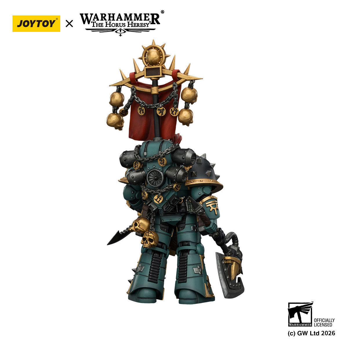 JOYTOY Horus Heresy Sons of Horus Vheren Ashurhaddon Master of the True Sons figure