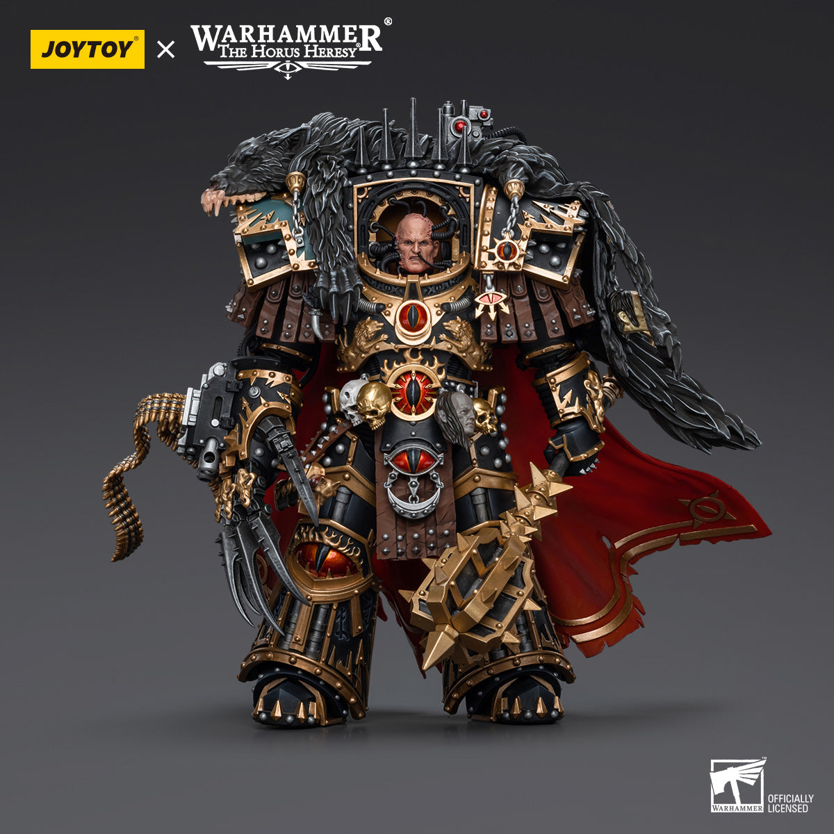 JOYTOY Horus Heresy Sons of Horus Warmaster Horus Primarch of the XVIth Legion figure