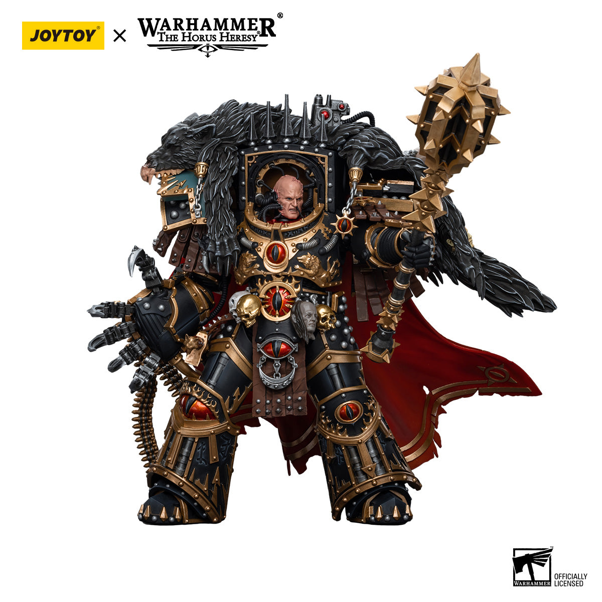 JOYTOY Horus Heresy Sons of Horus Warmaster Horus Primarch of the XVIth Legion figure