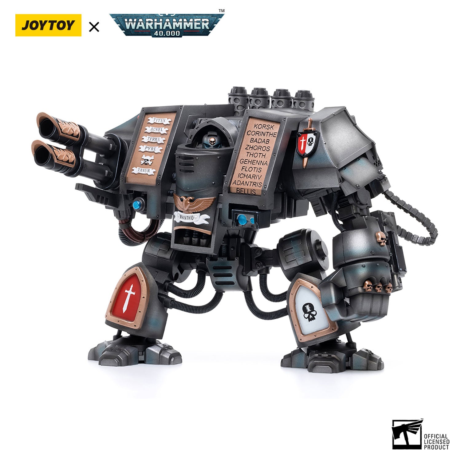 JOYTOY Warhammer 40K Grey Knights Space Marines Grey Knights Venerable Dreadnought figure