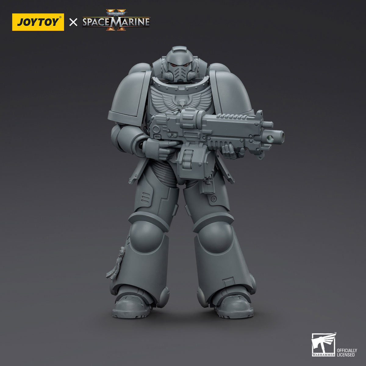 JOYTOY Warhammer 40K Space Marine 2 Space Marines Intercessor Armouring Hall Edition figure