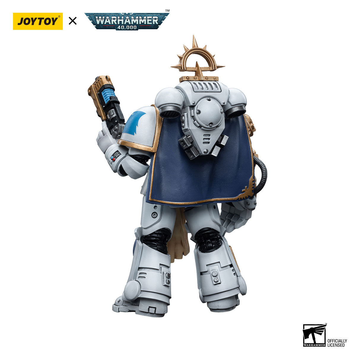 JOYTOY Warhammer 40K White Consuls Space Marines White Consuls Captain Messinius figure
