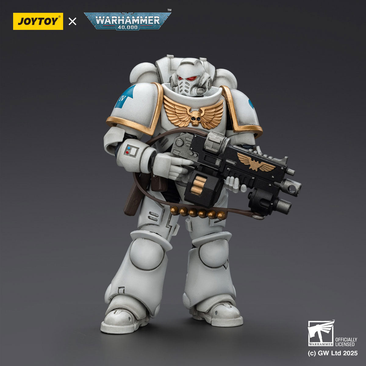 JOYTOY Warhammer 40K White Consuls Space Marines White Consuls Intercessors 1 figure