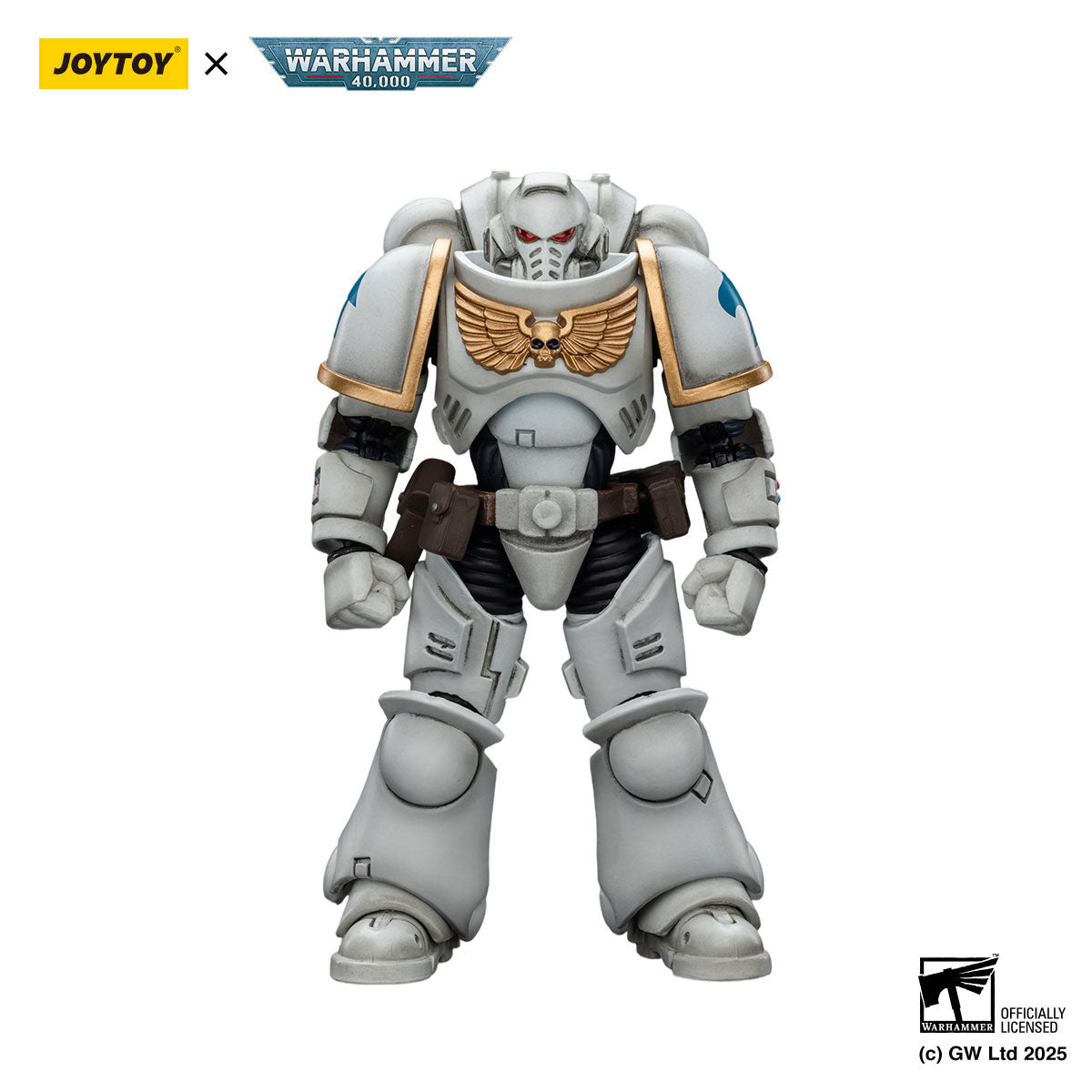 JOYTOY Warhammer 40K White Consuls Space Marines White Consuls Intercessors 1 figure