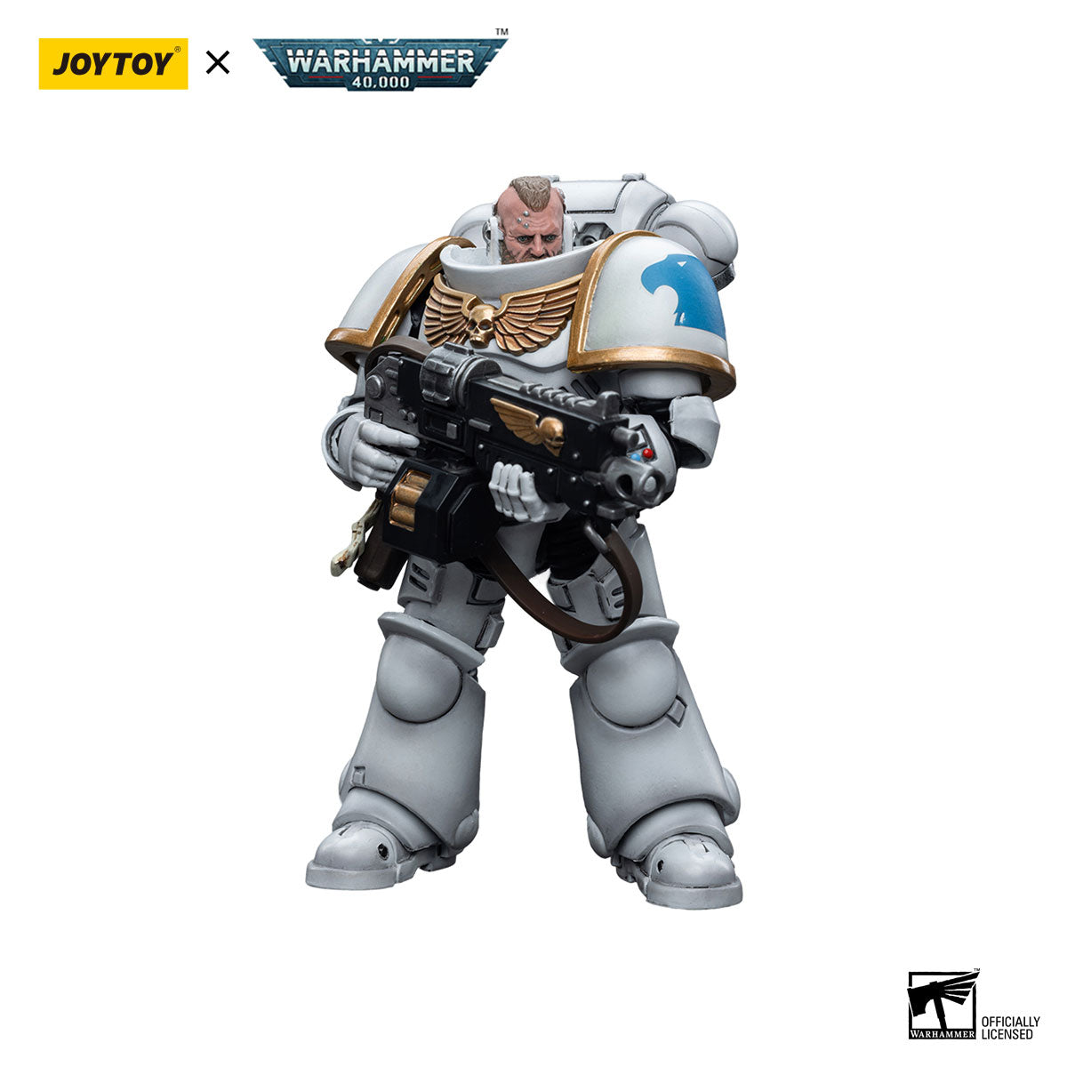 JOYTOY Warhammer 40K White Consuls Space Marines White Consuls Intercessors 2 figure