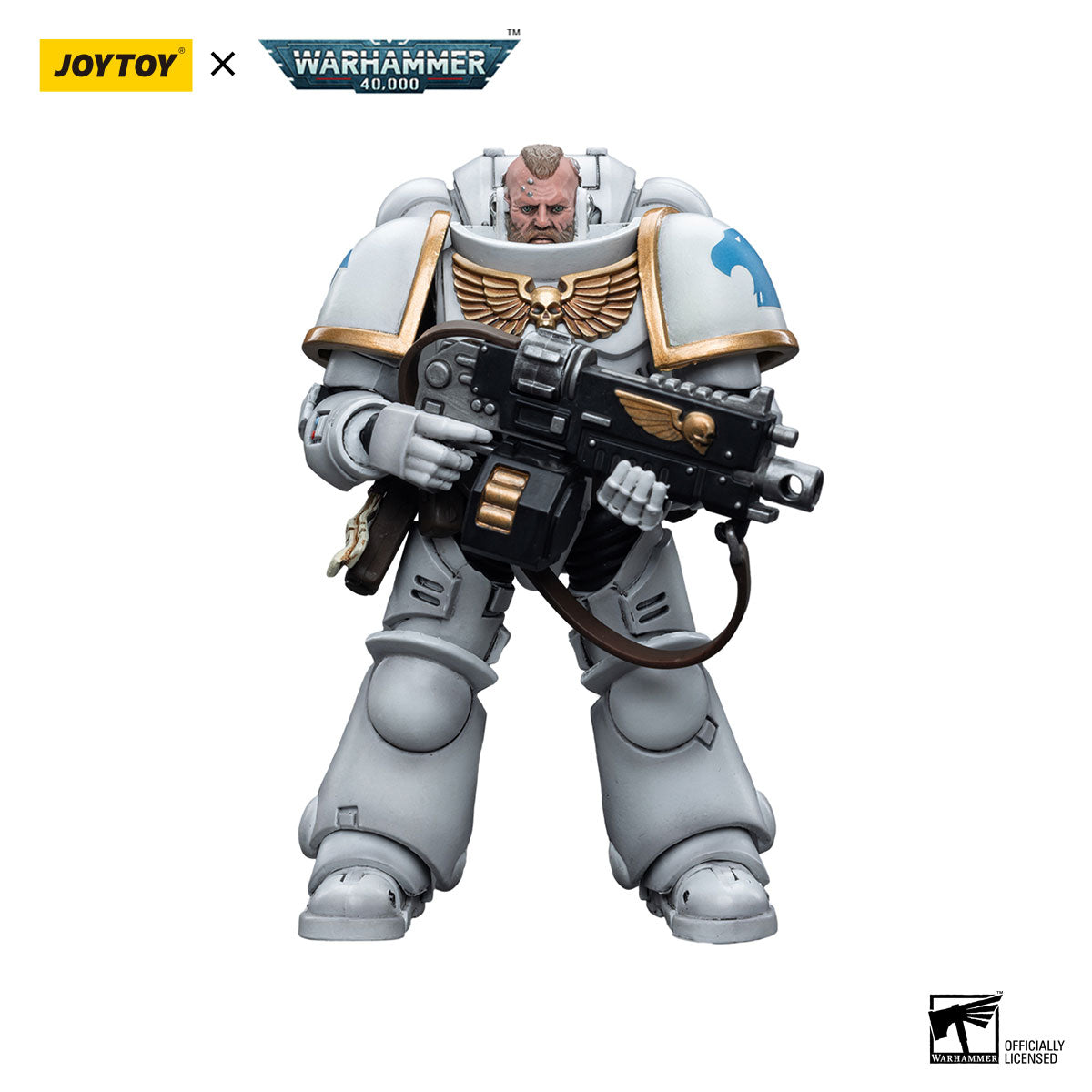 JOYTOY Warhammer 40K White Consuls Space Marines White Consuls Intercessors 2 figure