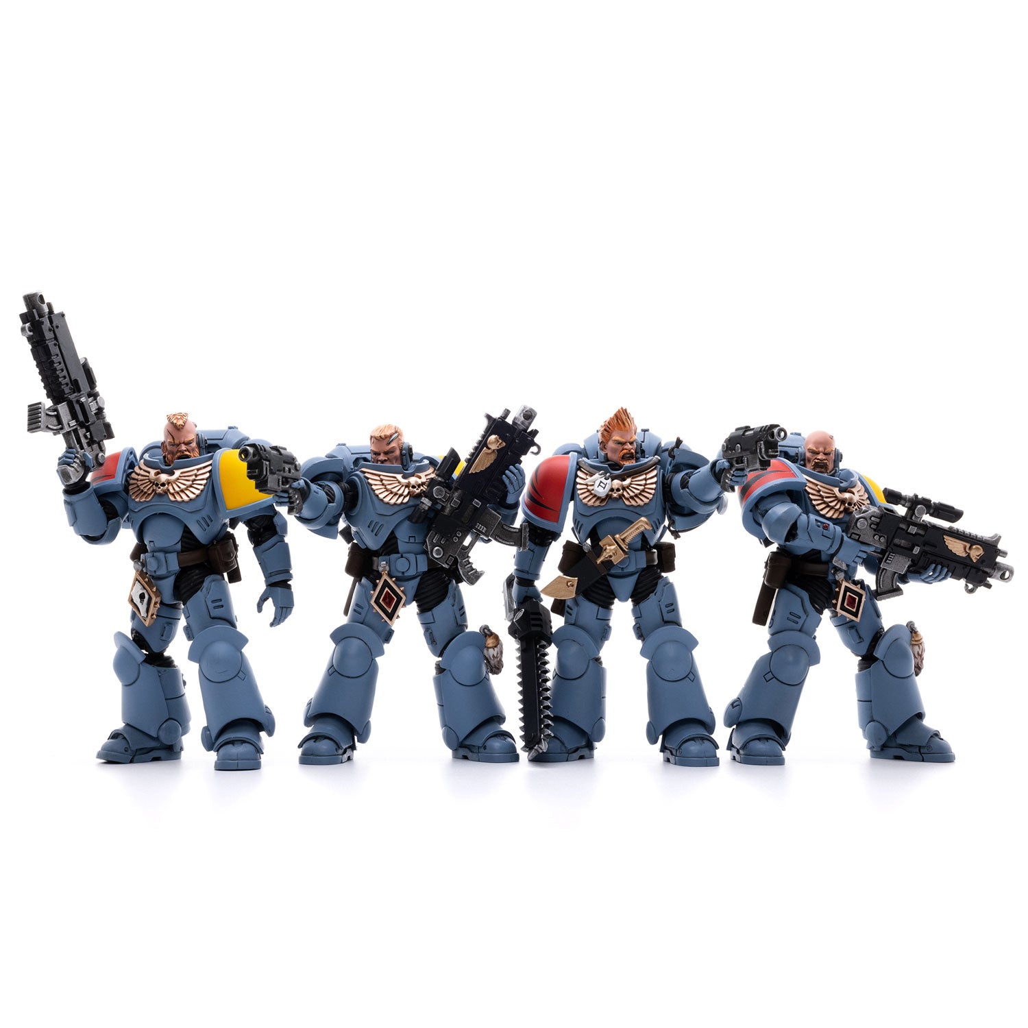 JOYTOY Warhammer 40K Space Wolves Battle Hunter Pack figure