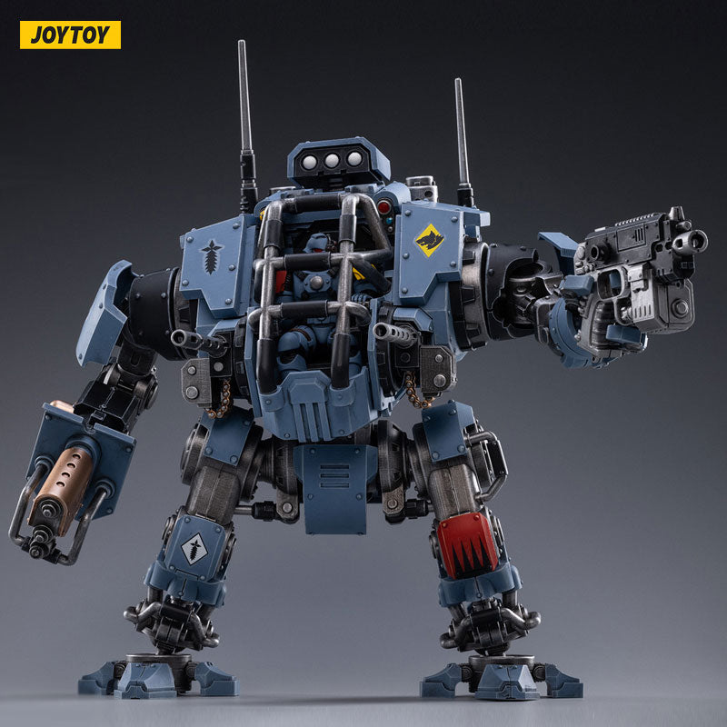 JOYTOY Warhammer 40K Space Wolves Battle Pack Invictor Warsuit figure