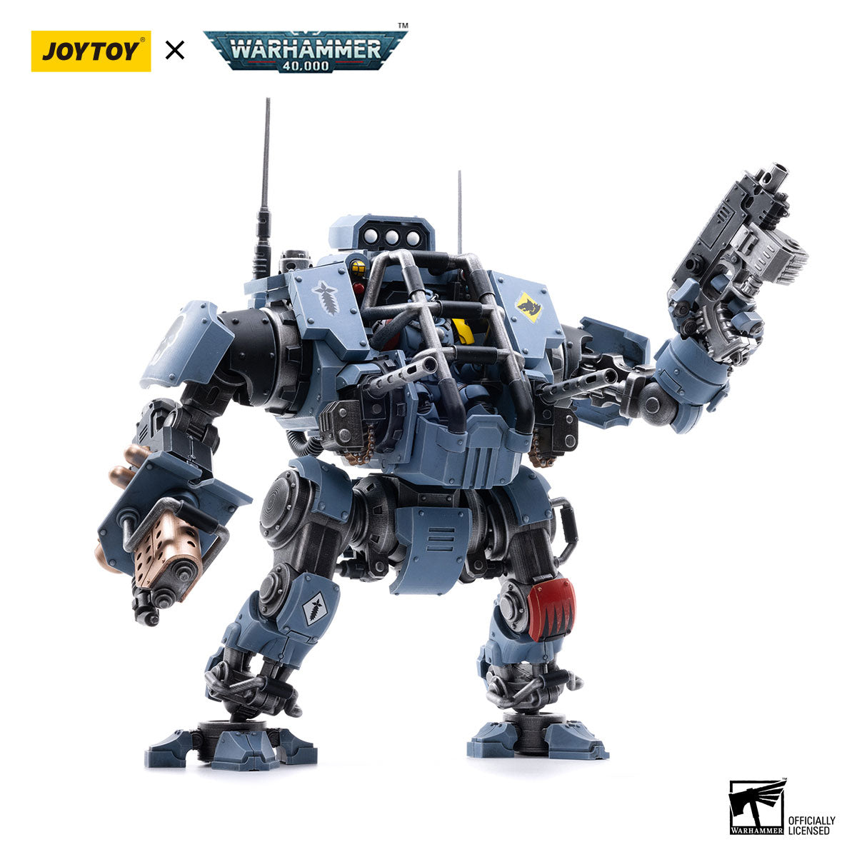 JOYTOY Warhammer 40K Space Wolves Battle Pack Invictor Warsuit figure