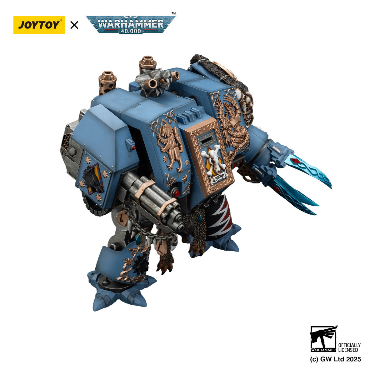 JOYTOY Warhammer 40K Space Wolves Bjorn the Fell-Handed figure