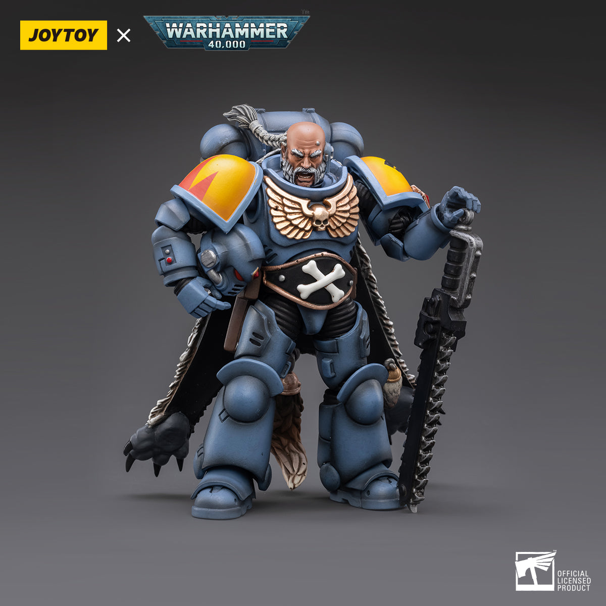 JOYTOY Warhammer 40K Space Wolves Claw Pack Brother Gunnar figure