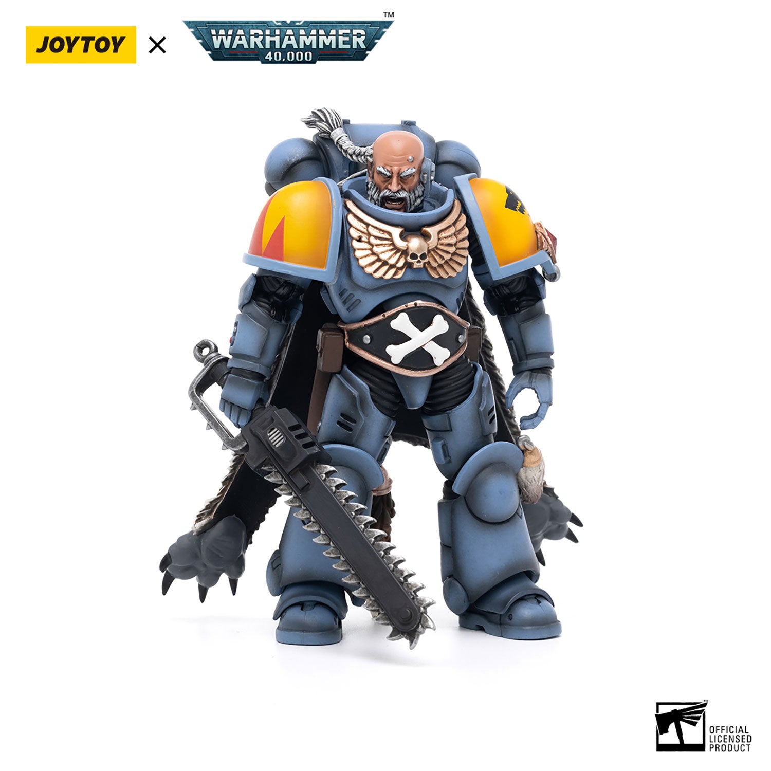 JOYTOY Warhammer 40K Space Wolves Claw Pack Brother Gunnar figure