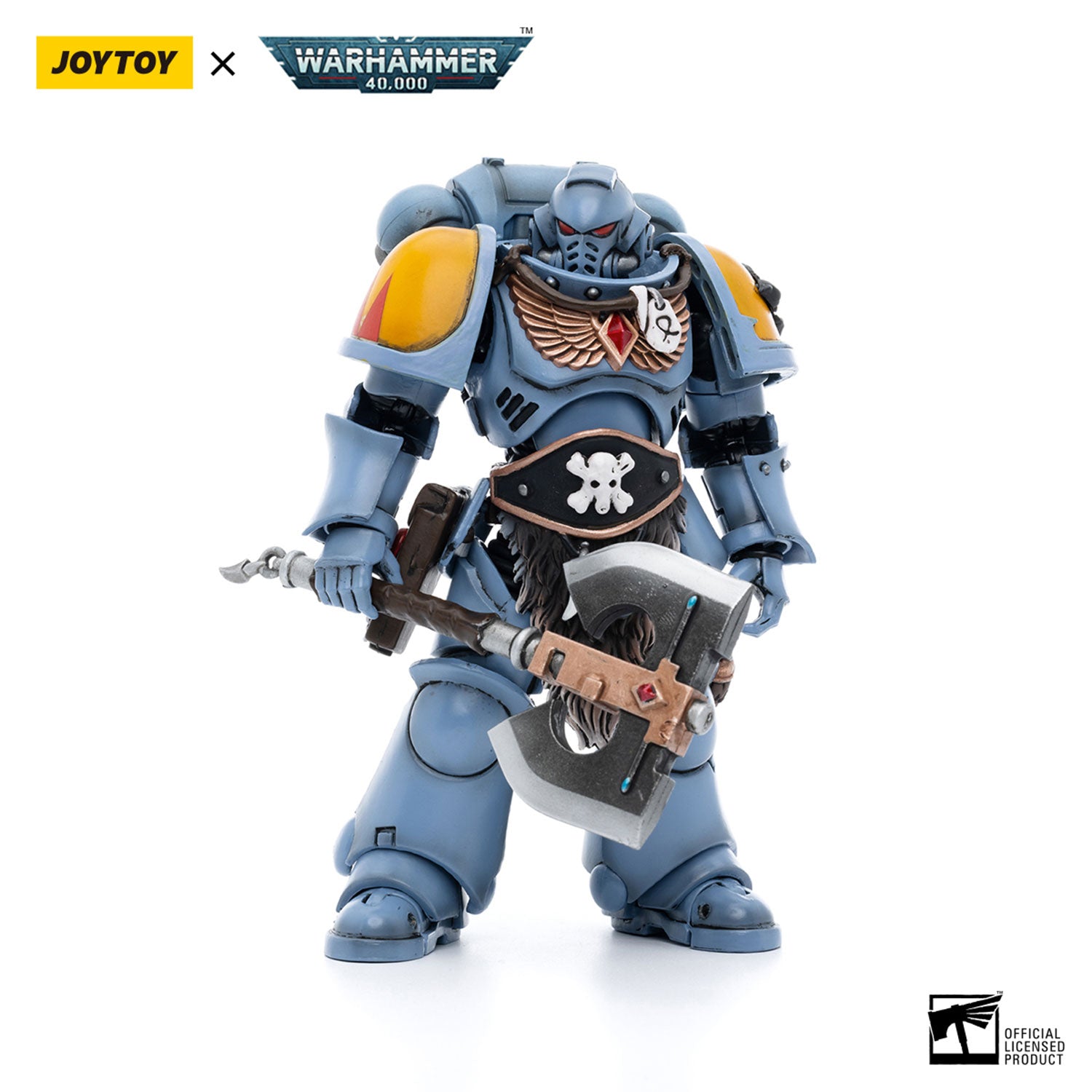 JOYTOY Warhammer 40K Space Wolves Claw Pack Sigyrr Stoneshield figure
