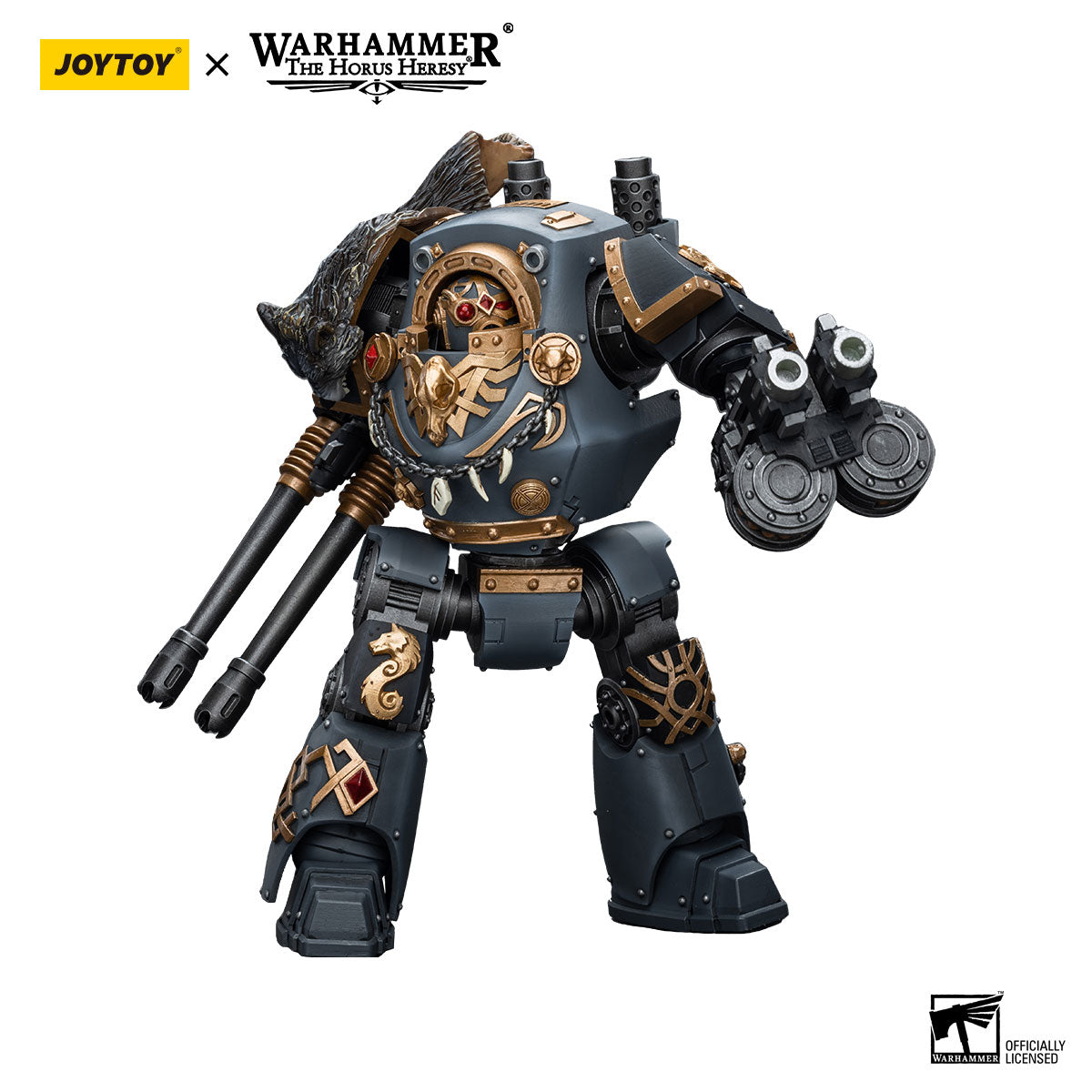 JOYTOY Horus Heresy Space Wolves Contemptor Dreadnought figure