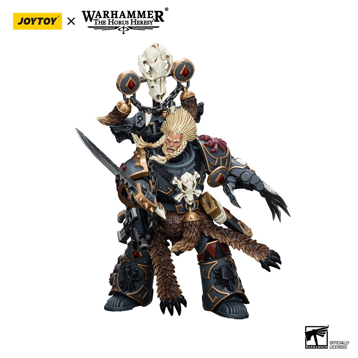 JOYTOY Horus Heresy Space Wolves Geigor Fell-Hand figure