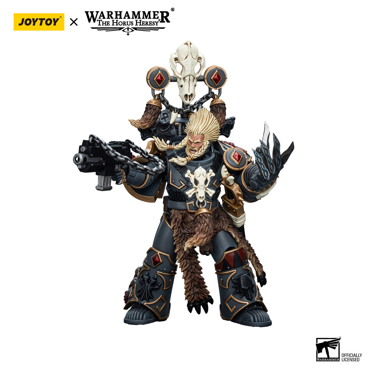 JOYTOY Horus Heresy Space Wolves Geigor Fell-Hand figure