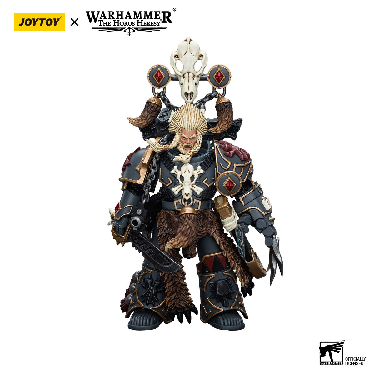 JOYTOY Horus Heresy Space Wolves Geigor Fell-Hand figure