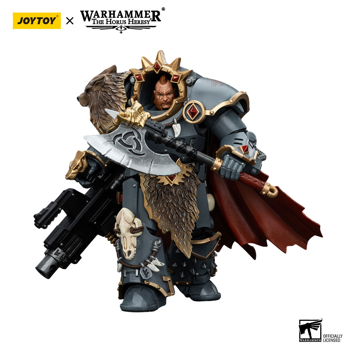 JOYTOY Horus Heresy Space Wolves Hvarl Red-Blade figure