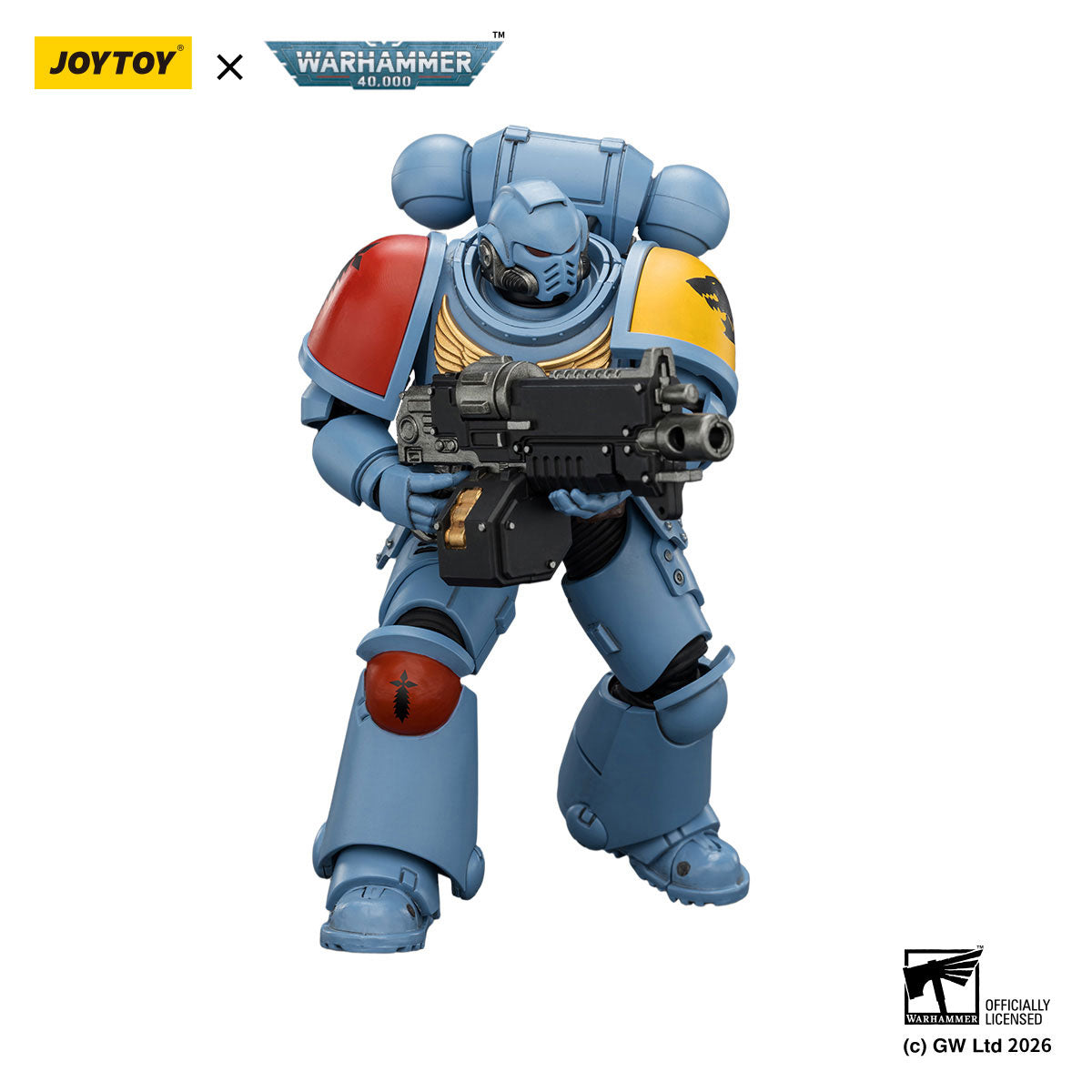 JOYTOY Warhammer 40K Space Wolves Intercessor figure