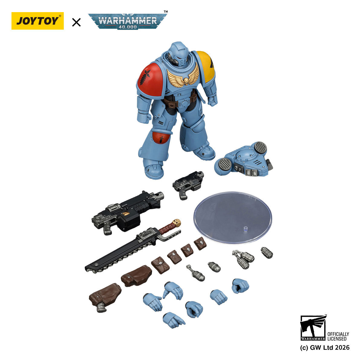 JOYTOY Warhammer 40K Space Wolves Intercessor figure