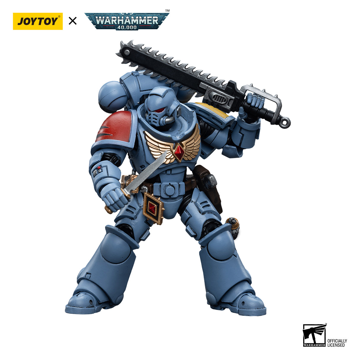 JOYTOY Warhammer 40K Space Wolves Intercessors figure