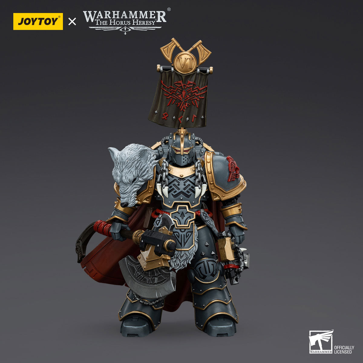 JOYTOY Horus Heresy Space Wolves Legion Praetor figure