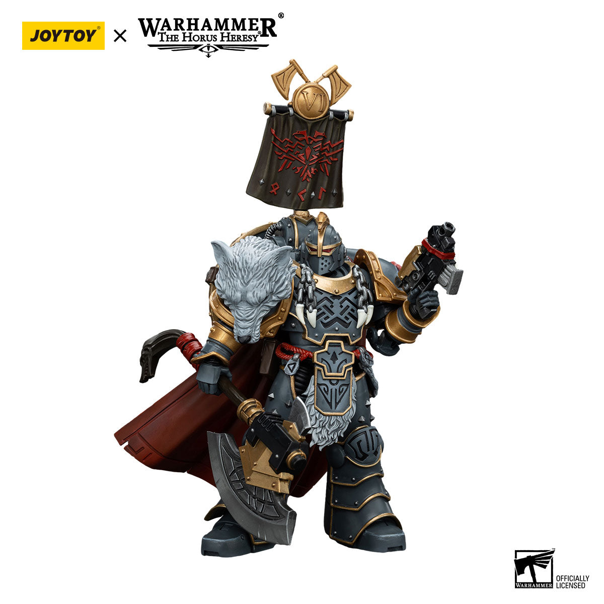 JOYTOY Horus Heresy Space Wolves Legion Praetor figure
