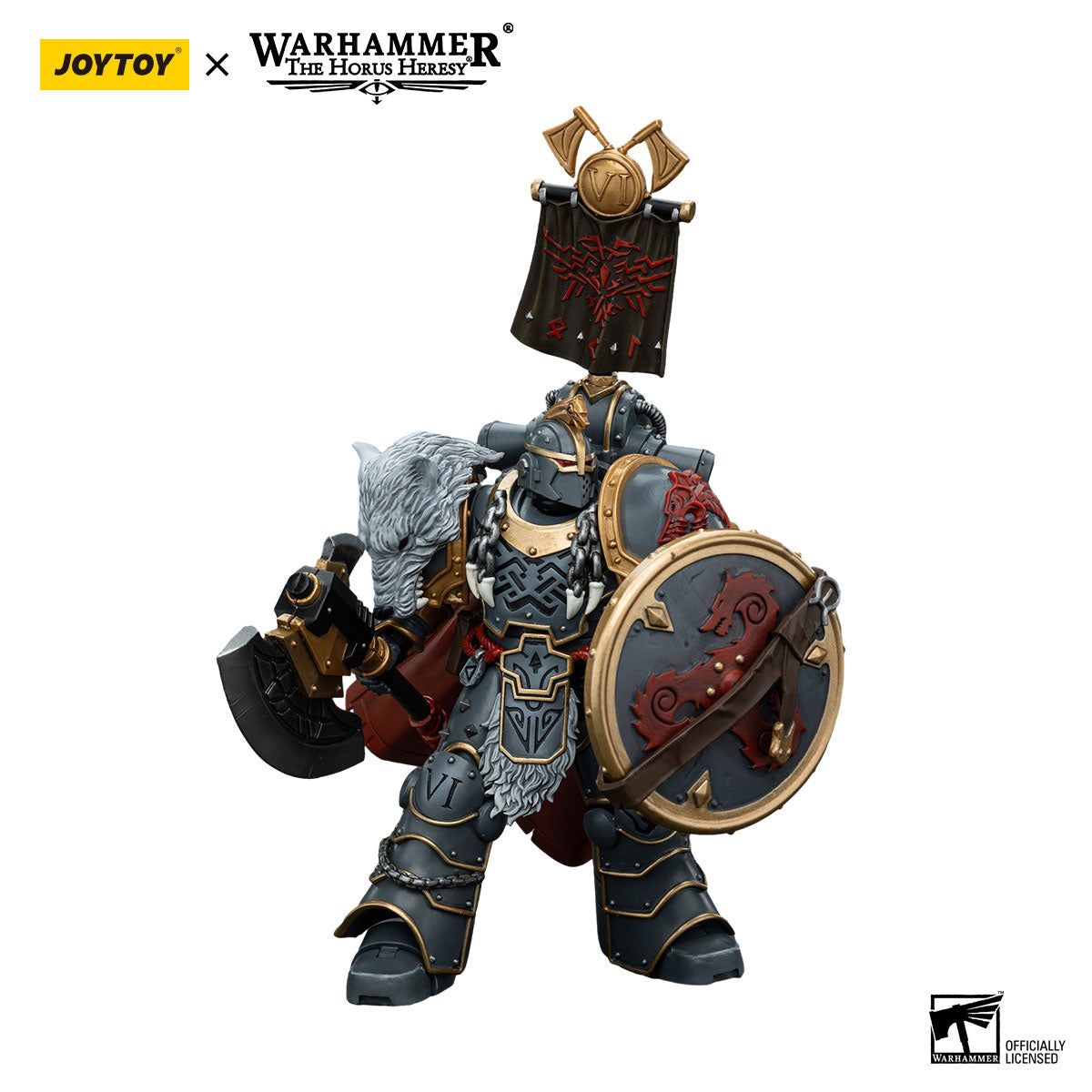 JOYTOY Horus Heresy Space Wolves Legion Praetor figure