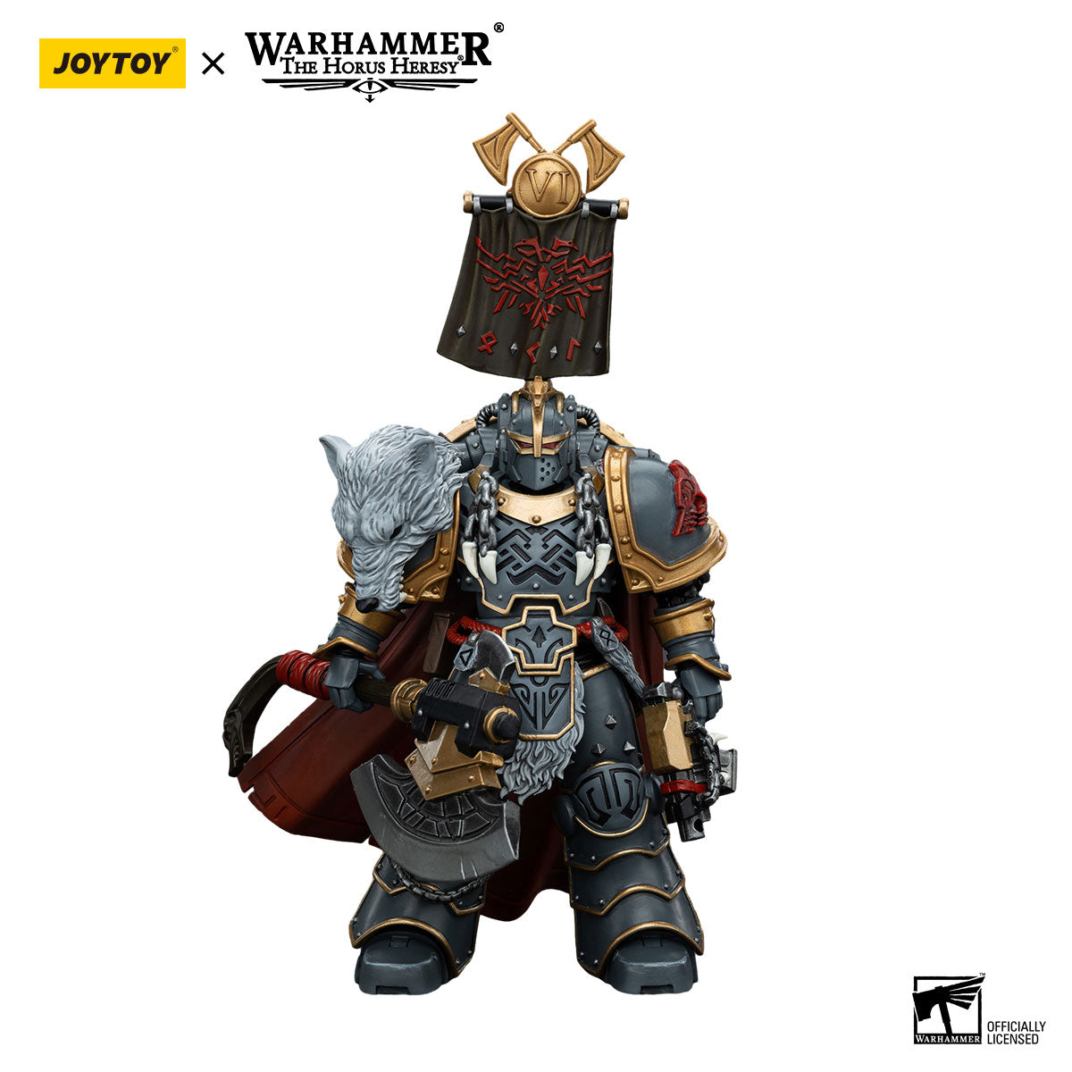 JOYTOY Horus Heresy Space Wolves Legion Praetor figure