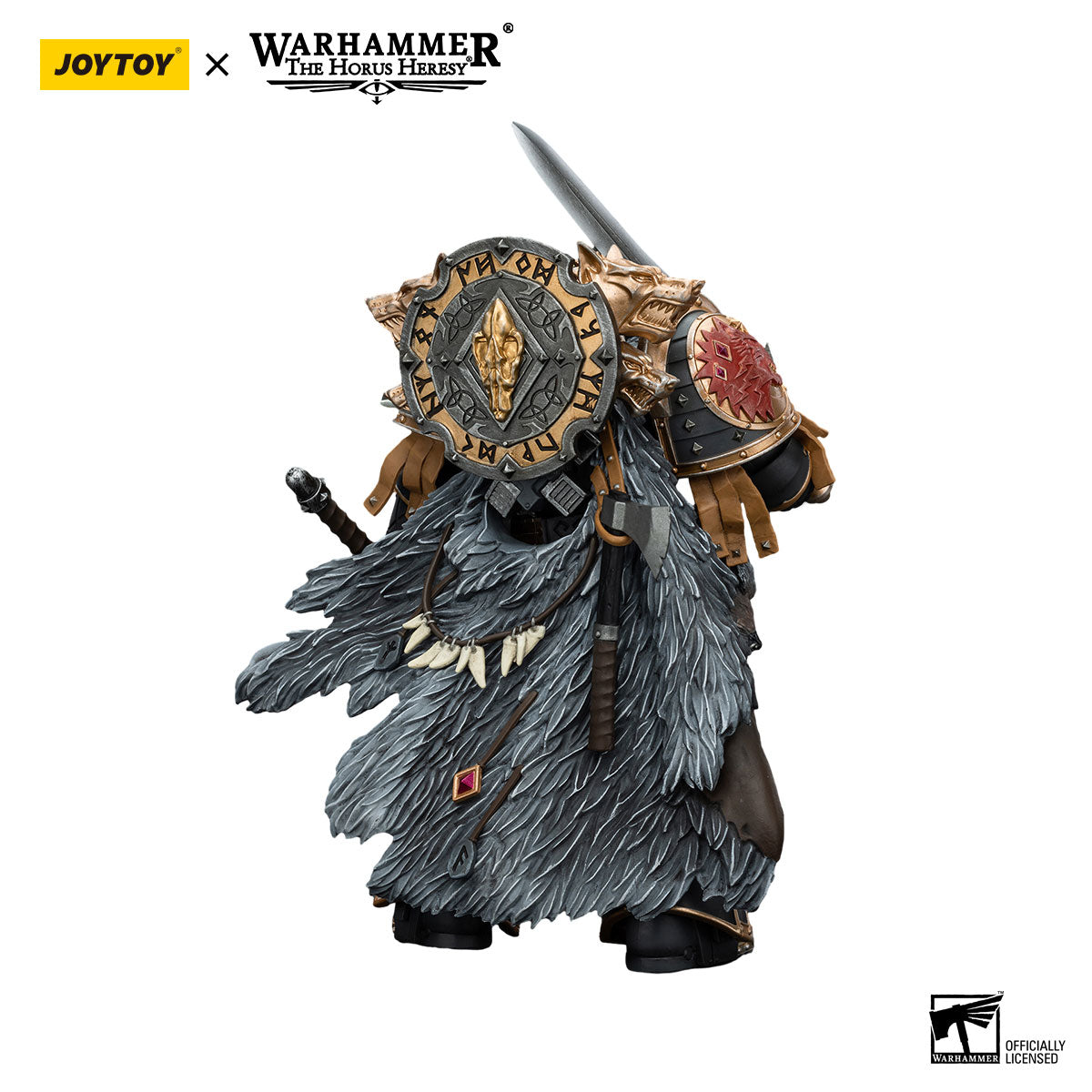 JOYTOY Horus Heresy Space Wolves Leman Russ Primarch of the VIth Legion figure