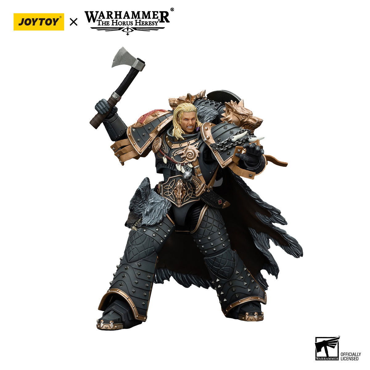 JOYTOY Horus Heresy Space Wolves Leman Russ Primarch of the VIth Legion figure